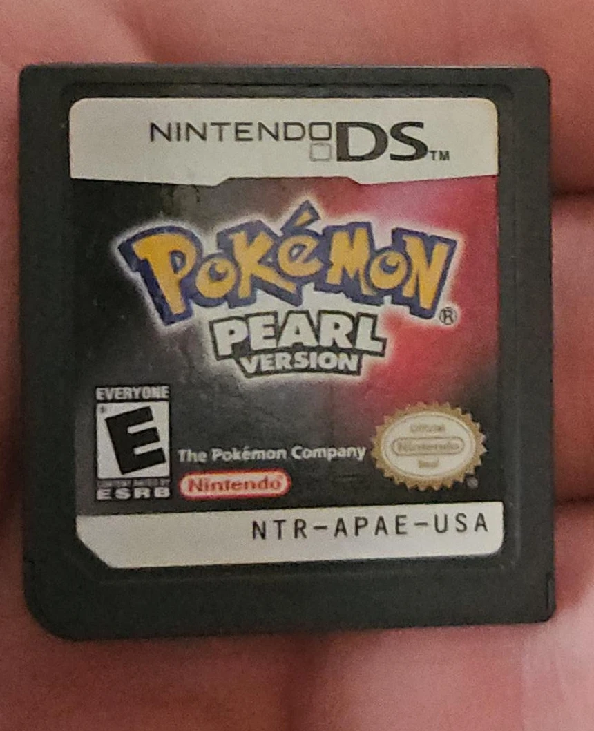 Nintendo DS Pokemon Pearl Version Game Cartridge
