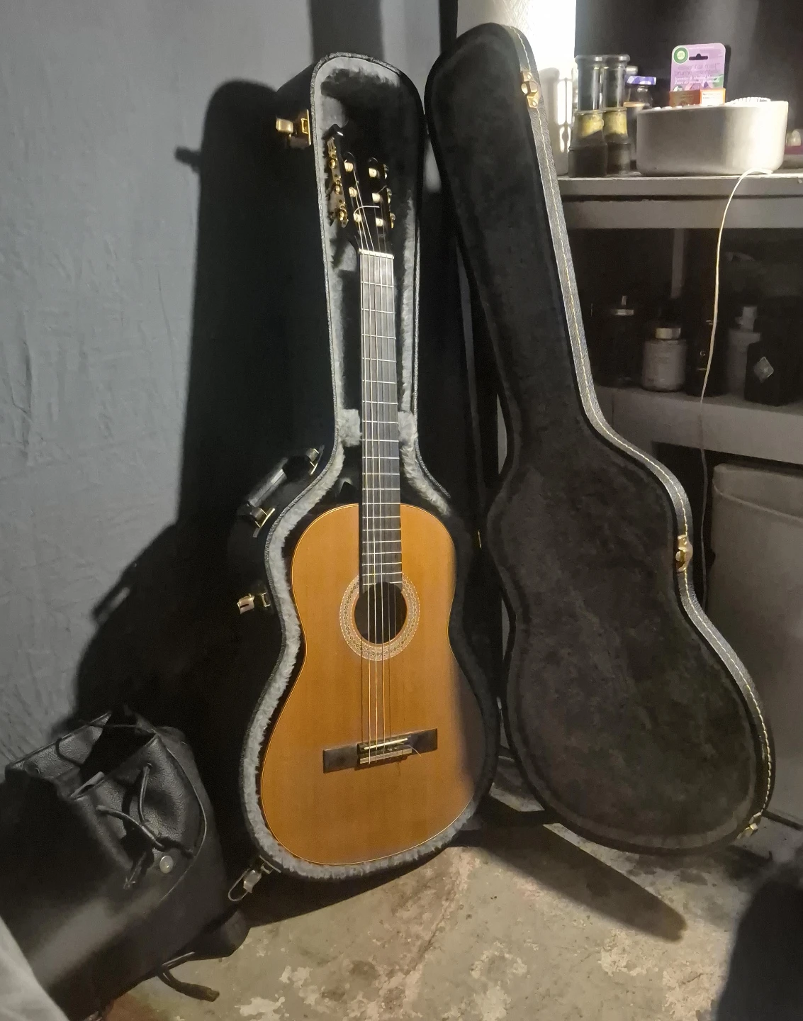 Classical Acoustic Guitar with Hard Case