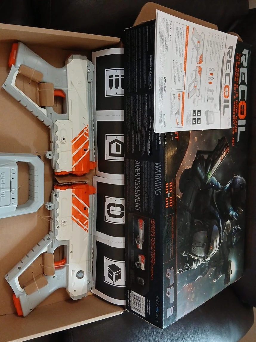 Recoil Skyrocket AR Game Blasters with Targets
