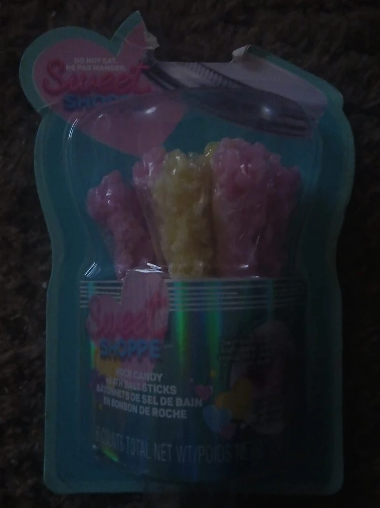 Sweet Shoppe Rock Candy Bath Salt Sticks