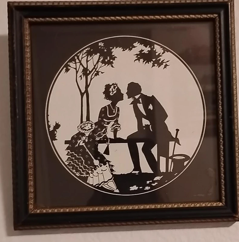 Framed Silhouette Art Print