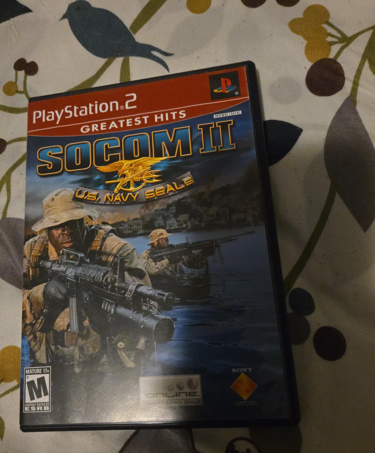 SOCOM 2: U.S. Navy SEALS CIB Greatest Hits Edition PS2