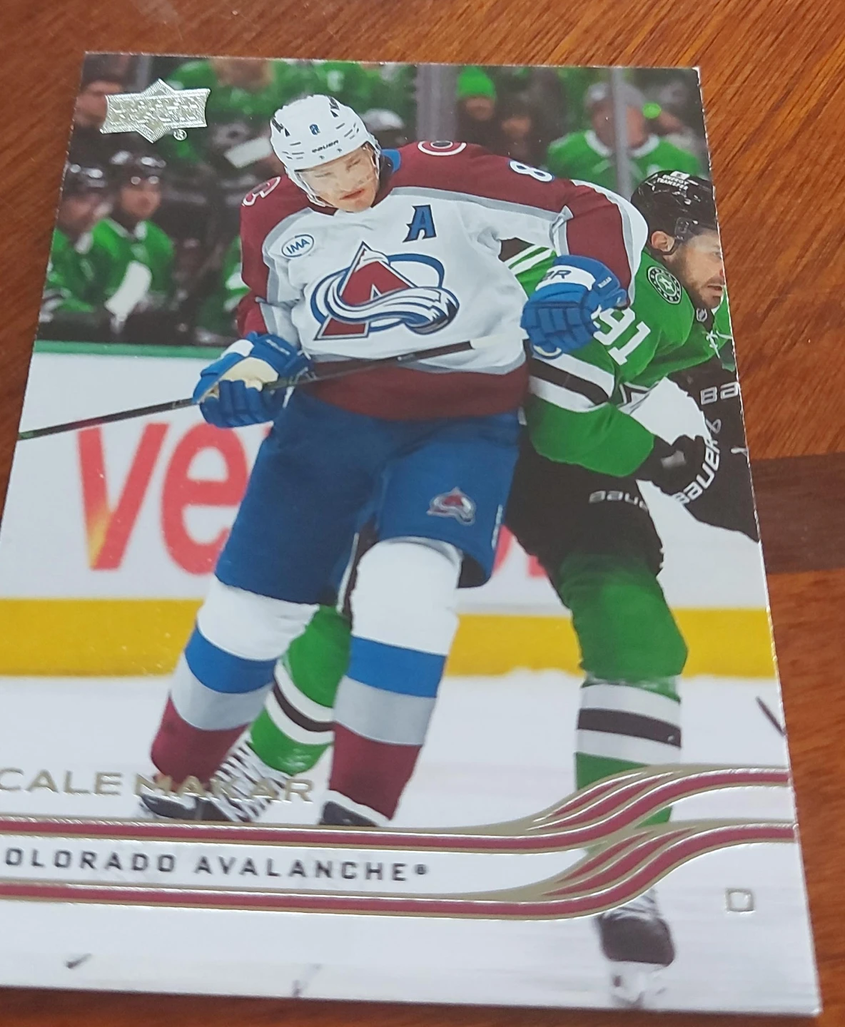 Upper Deck Colorado Avalanche Hockey Card