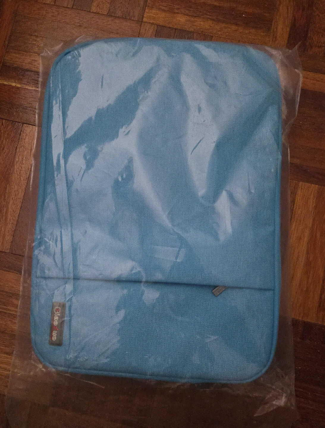 BIAO NUO Blue Laptop Sleeve Case