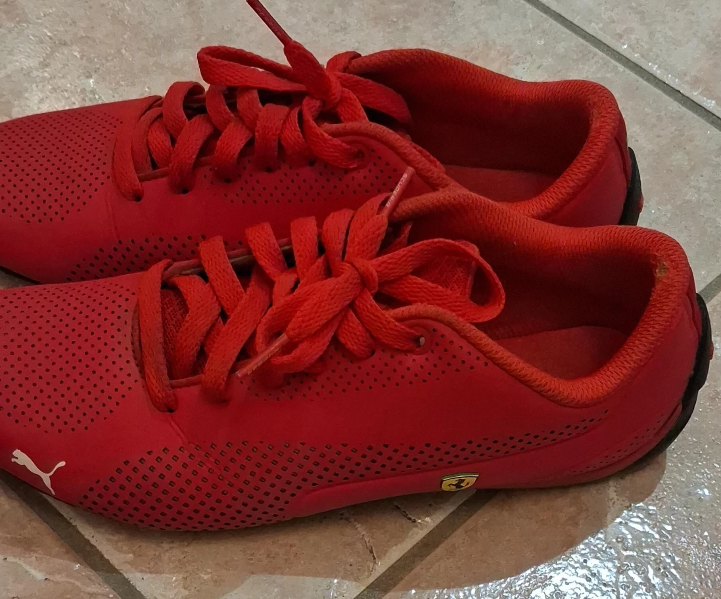Red Puma Ferrari Edition Sneakers