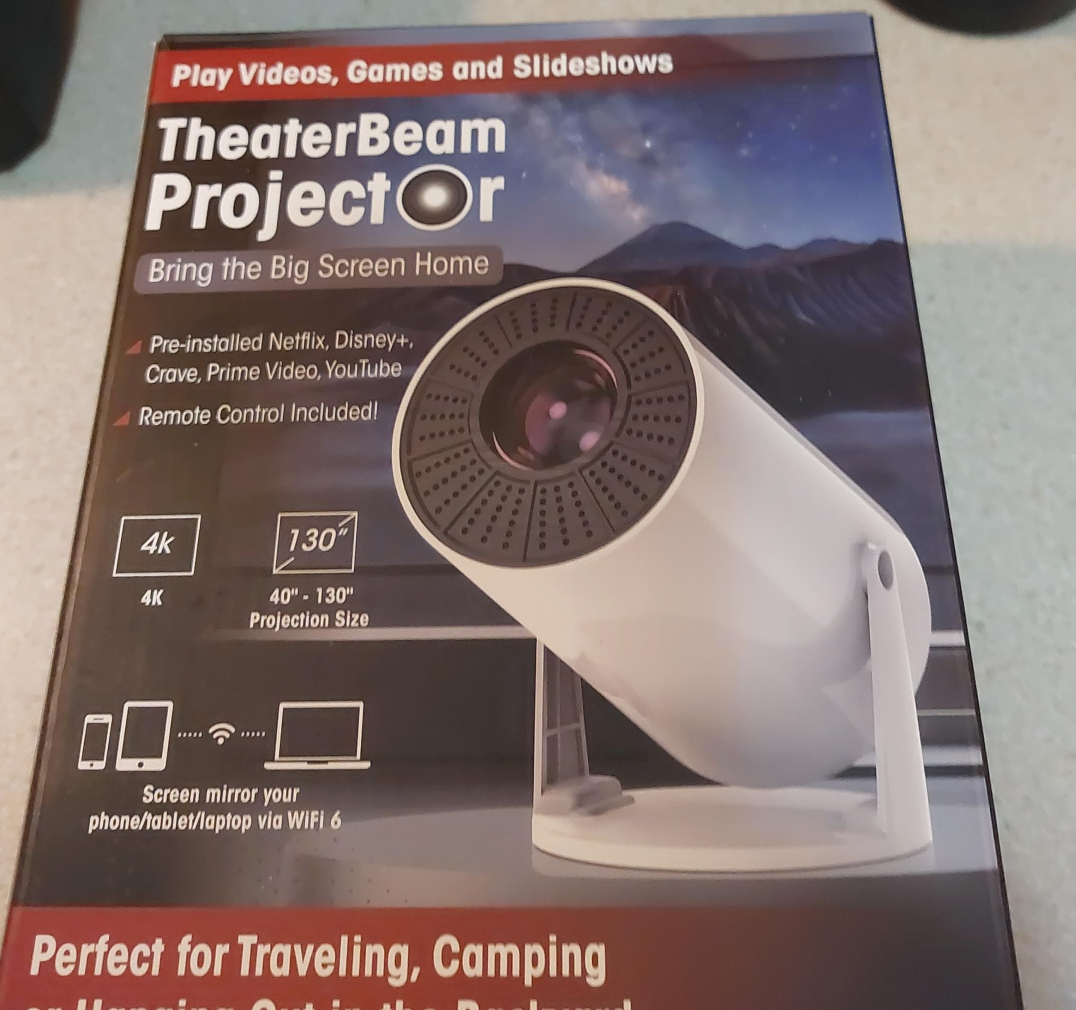 TheaterBeam Projector 4K