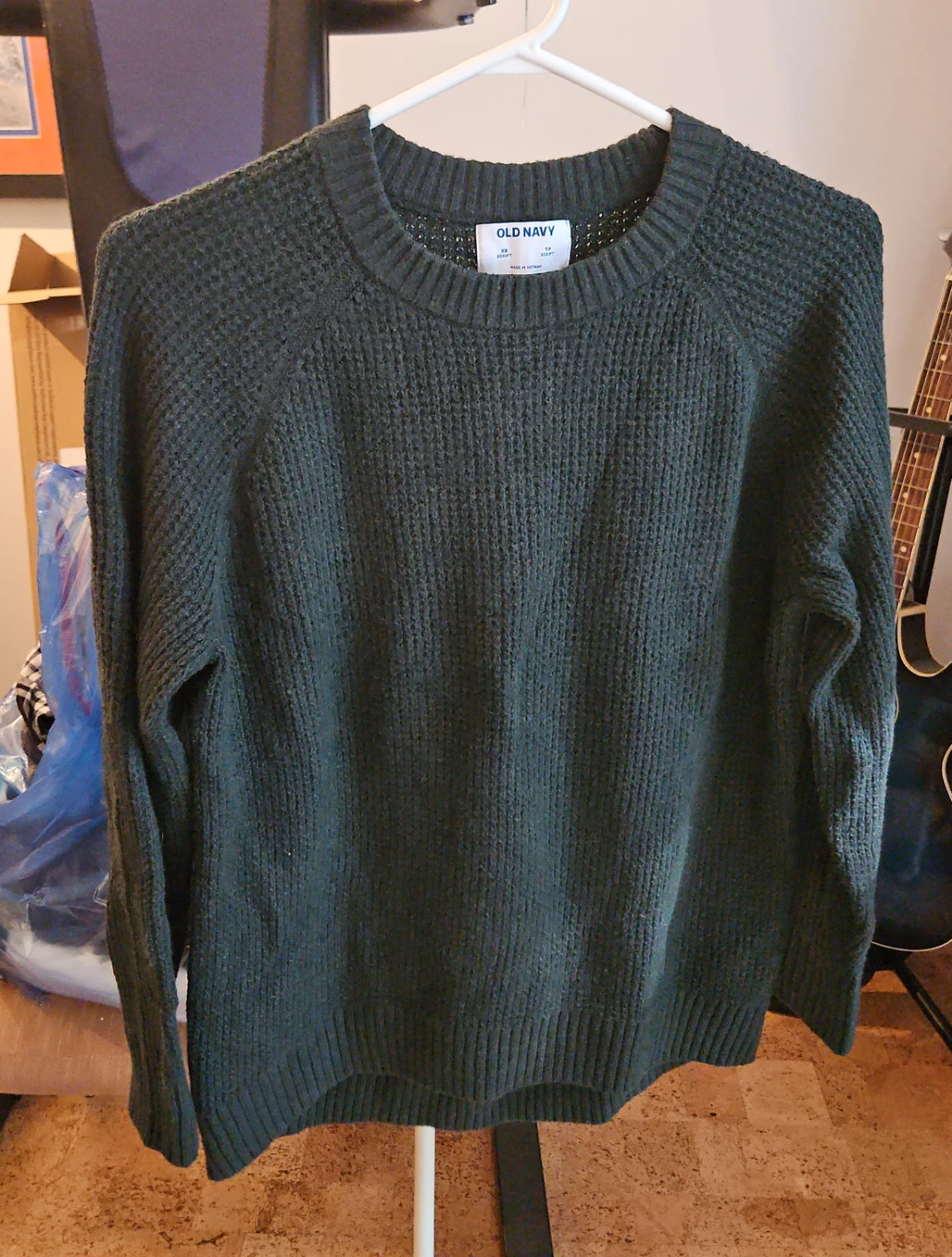 Old Navy Green Crew Neck Sweater - XS