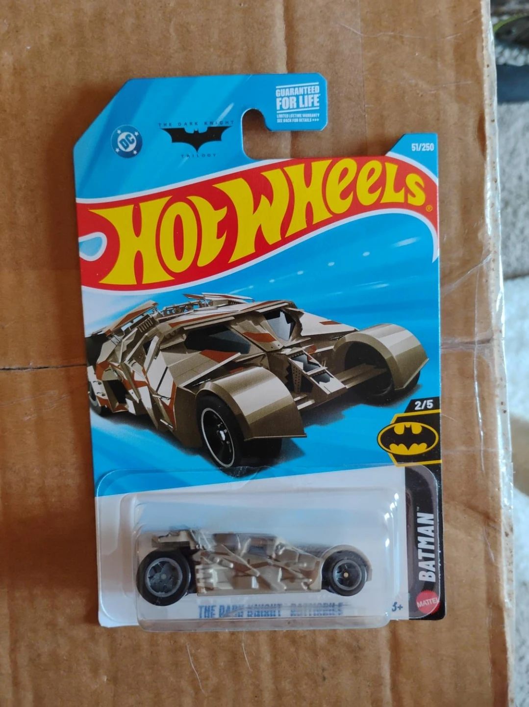 Hot Wheels Batman The Dark Knight Batmobile Die-Cast Car