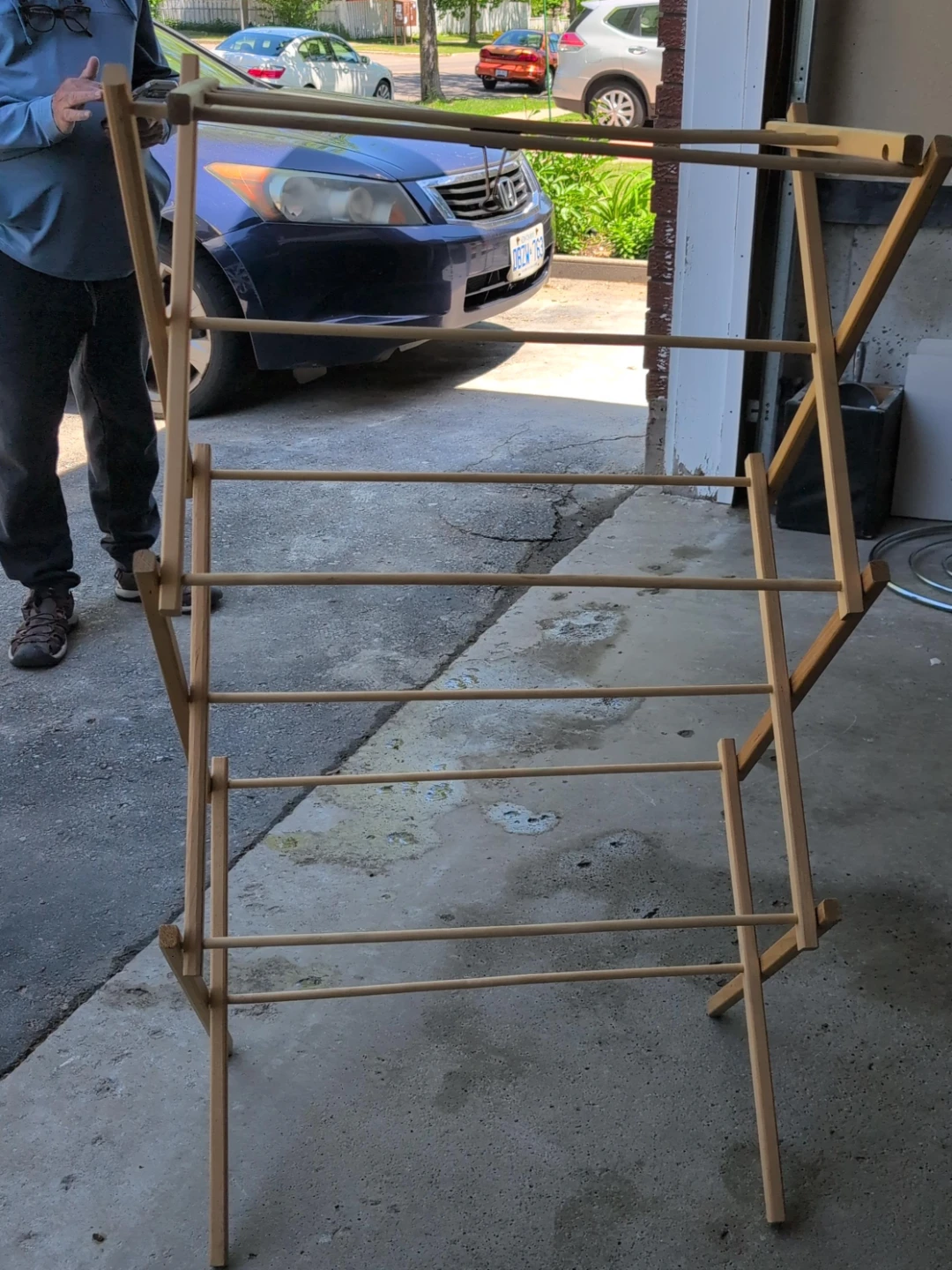 Wooden Drying Rack