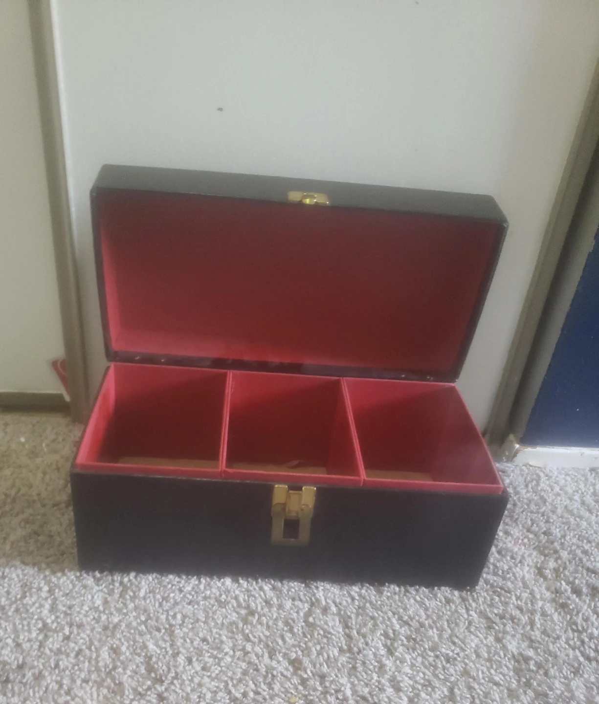 Vintage Trinket Box with Clasp