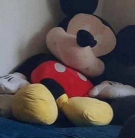 Large Plush Mickey Mouse Toy