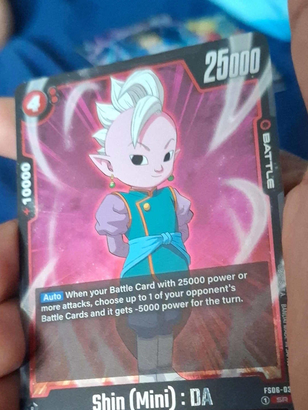 Dragon Ball Super Card Game - Shin (Mini): DA - FS06-03 SR