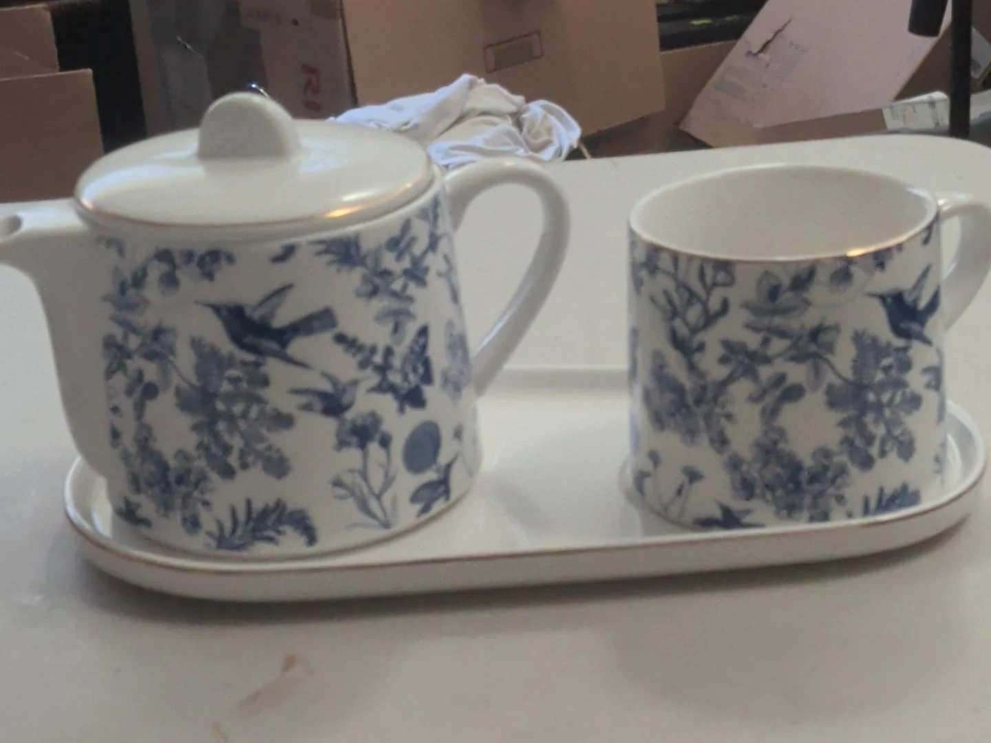 Grace Teaware Porcelain Tea Set