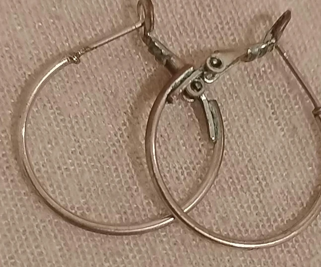 Silver Hoop Earrings