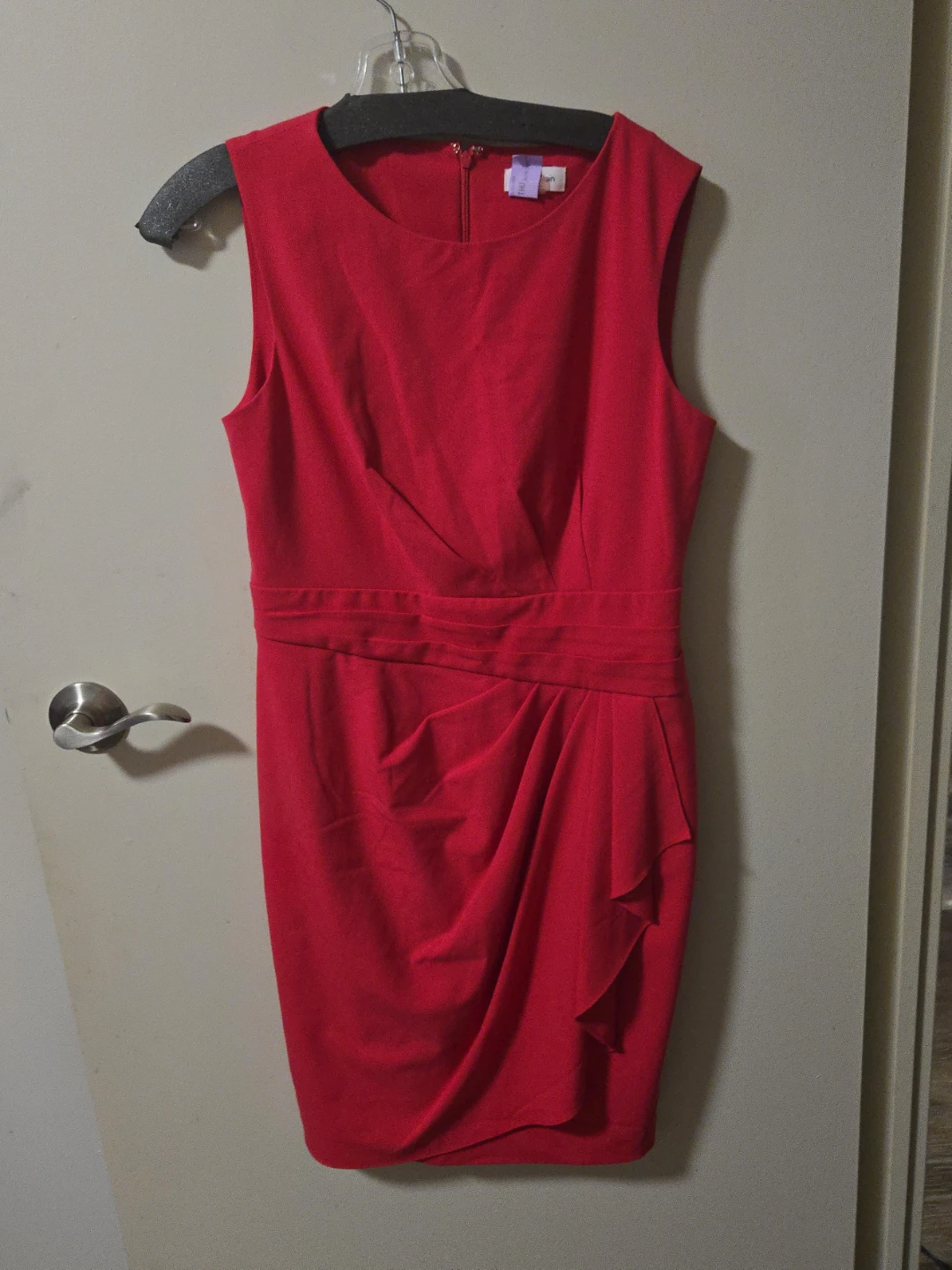 Calvin Klein pink Sleeveless Sheath Dress