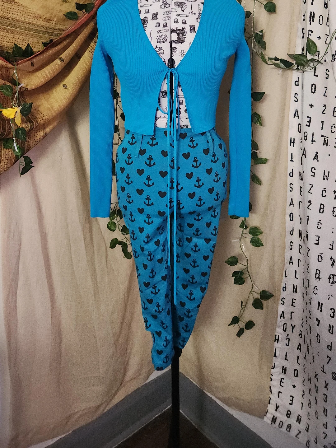 Anchor Heart Pants