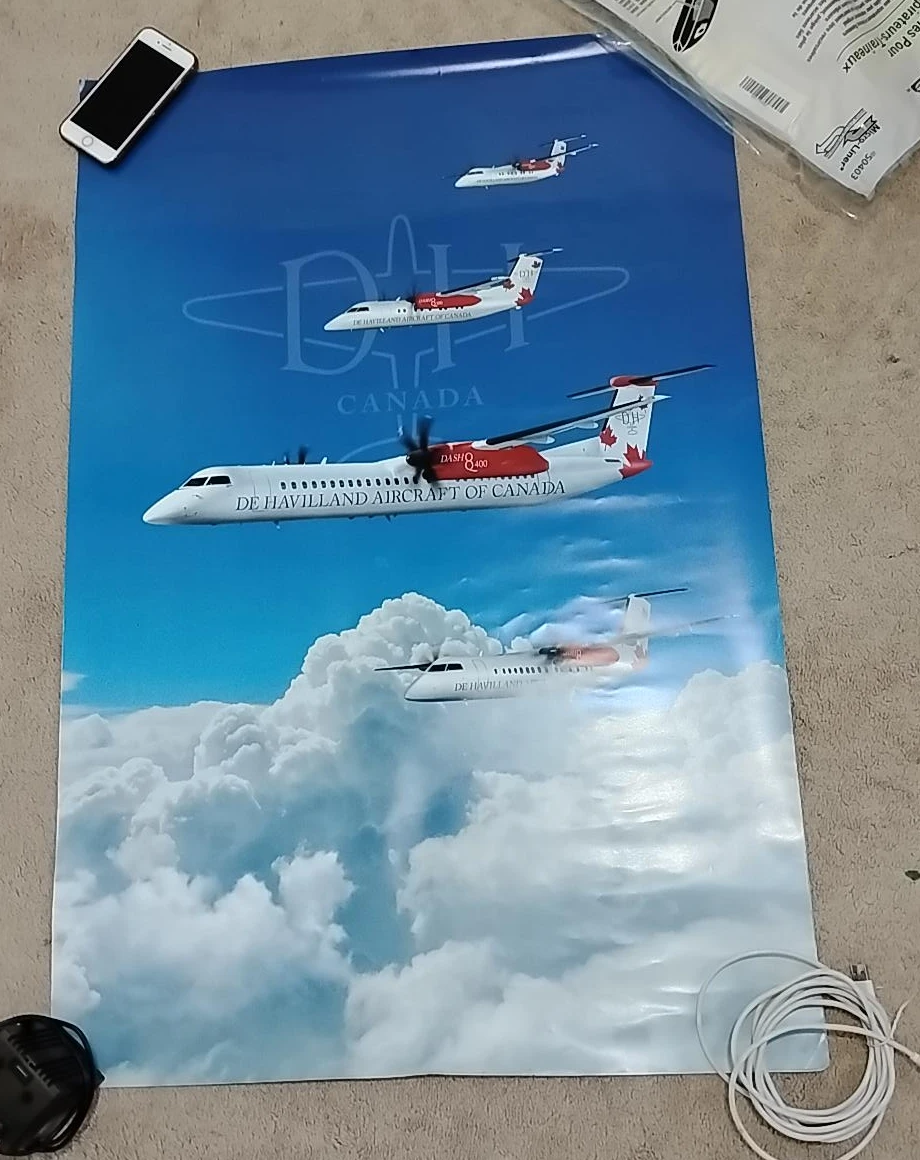 De Havilland Aircraft of Canada Dash 8-400 Poster