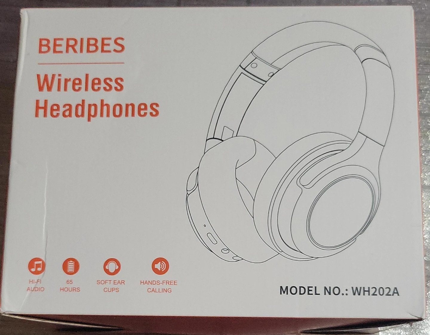 BERIBES WH202A Wireless Headphones