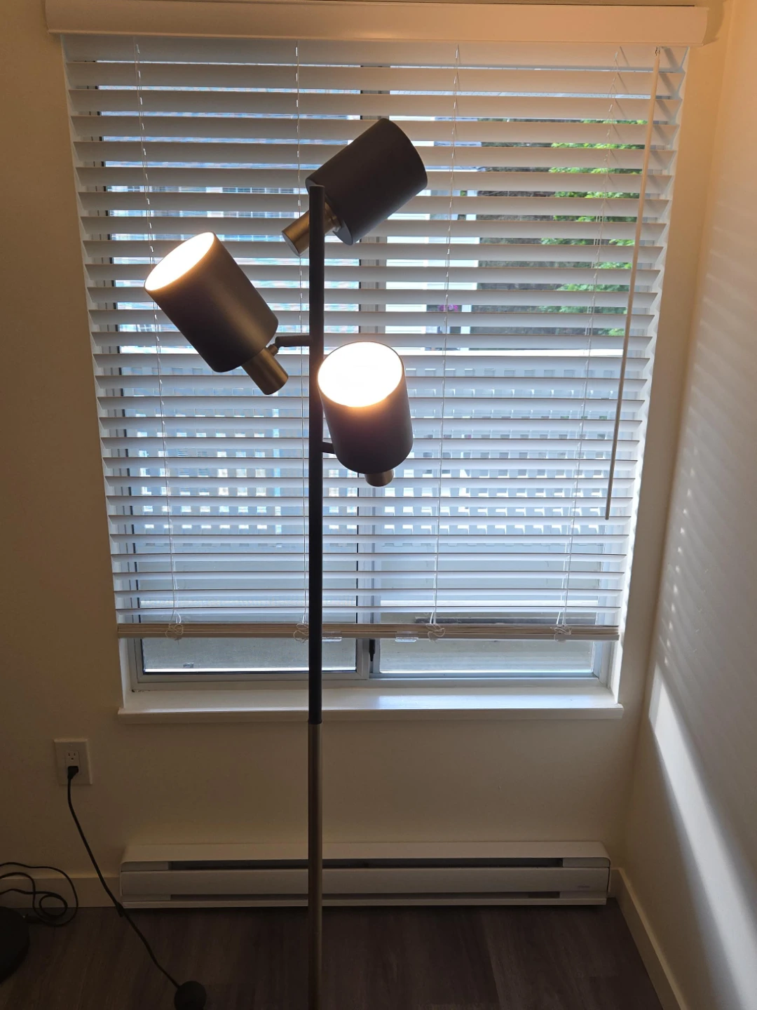 Adjustable 3-Head Floor Lamp