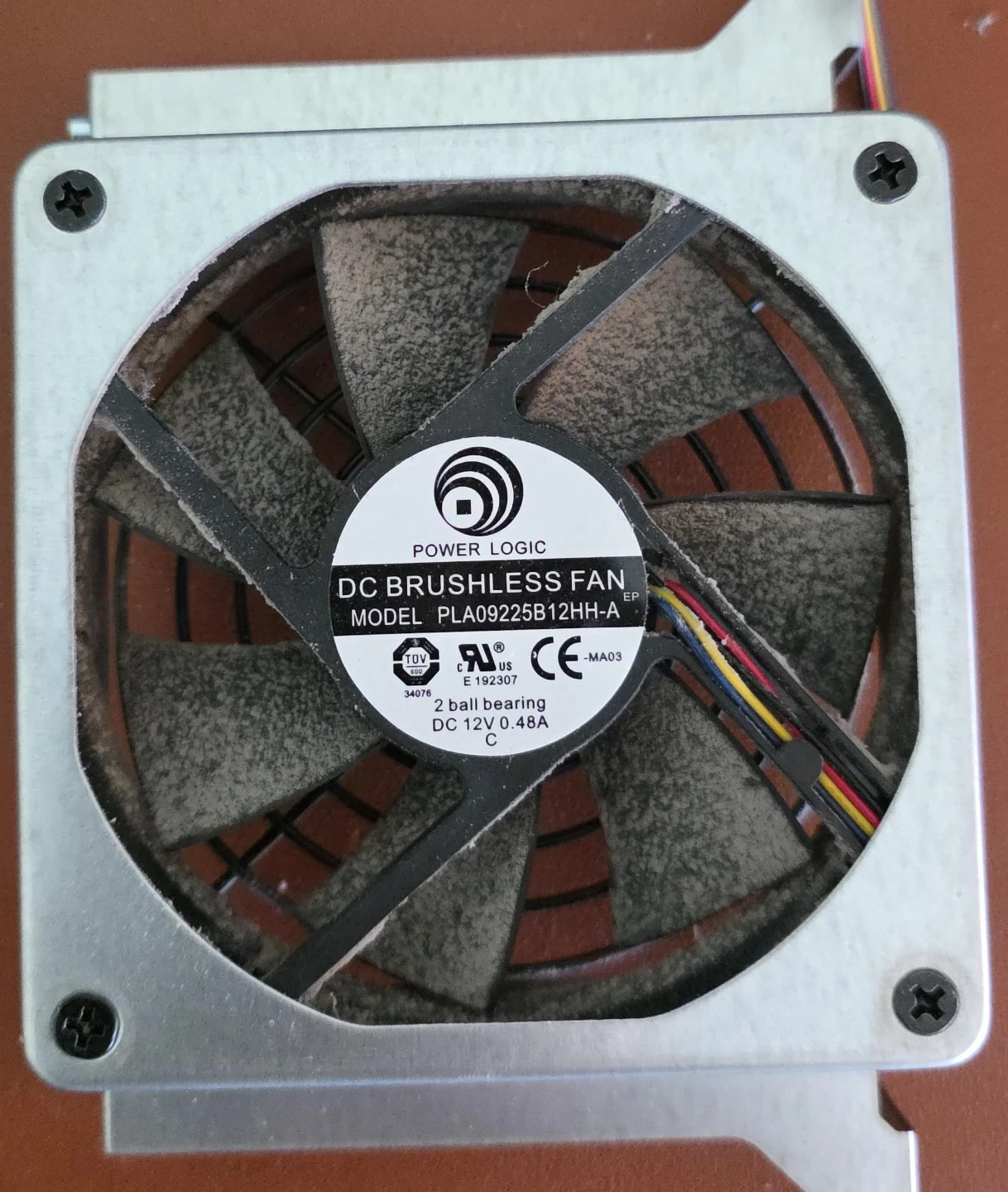POWER LOGIC DC Brushless Fan PLA09225B12HH-A