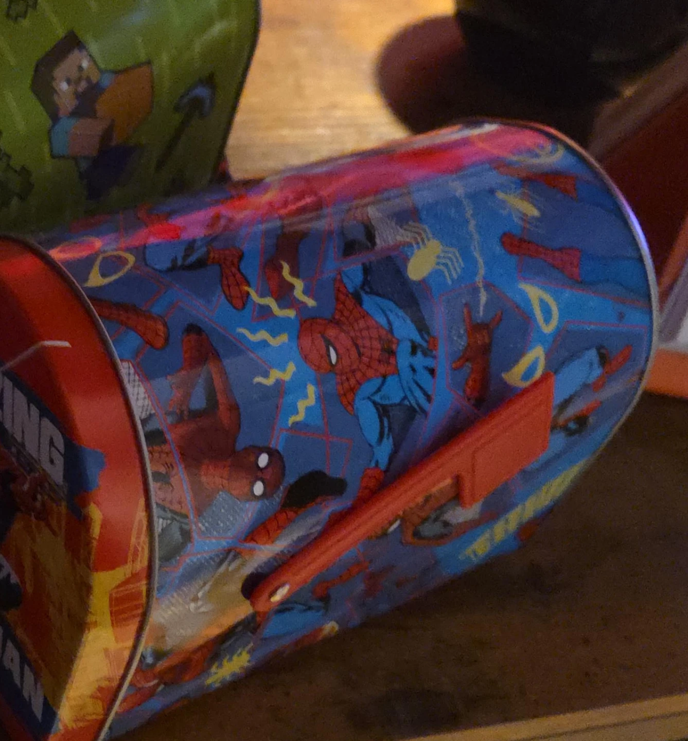 Spider-Man Tin Mailbox