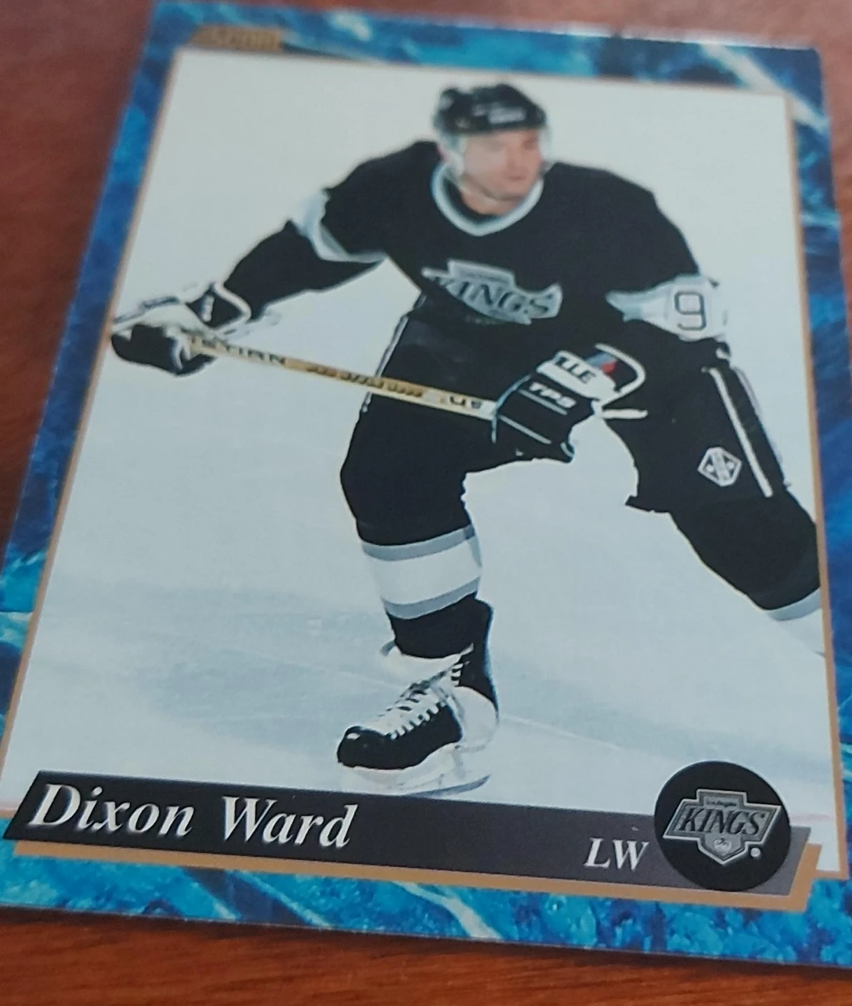 Dixon Ward Los Angeles Kings Hockey Card