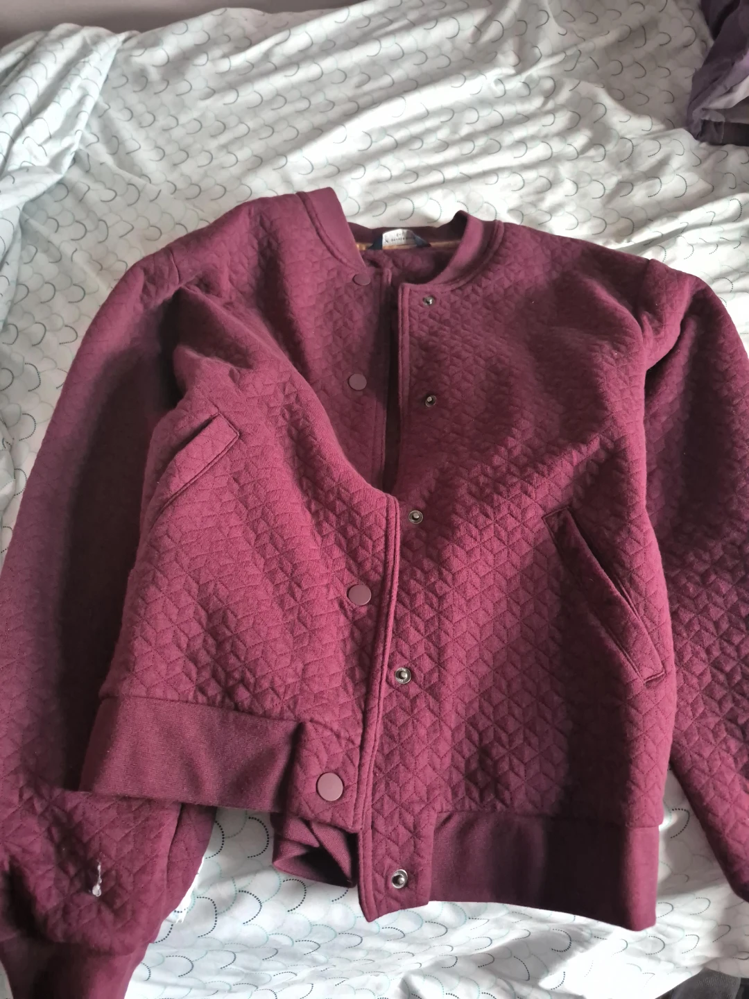 Denver Hayes Quilted Bomber Jacket