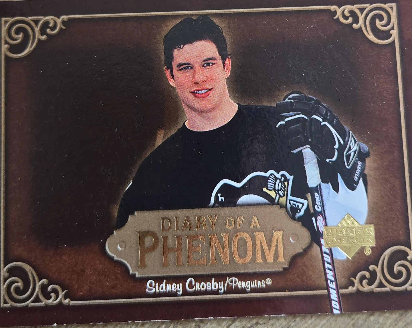 Sidney Crosby "Diary of a Phenom" Hockey Card
