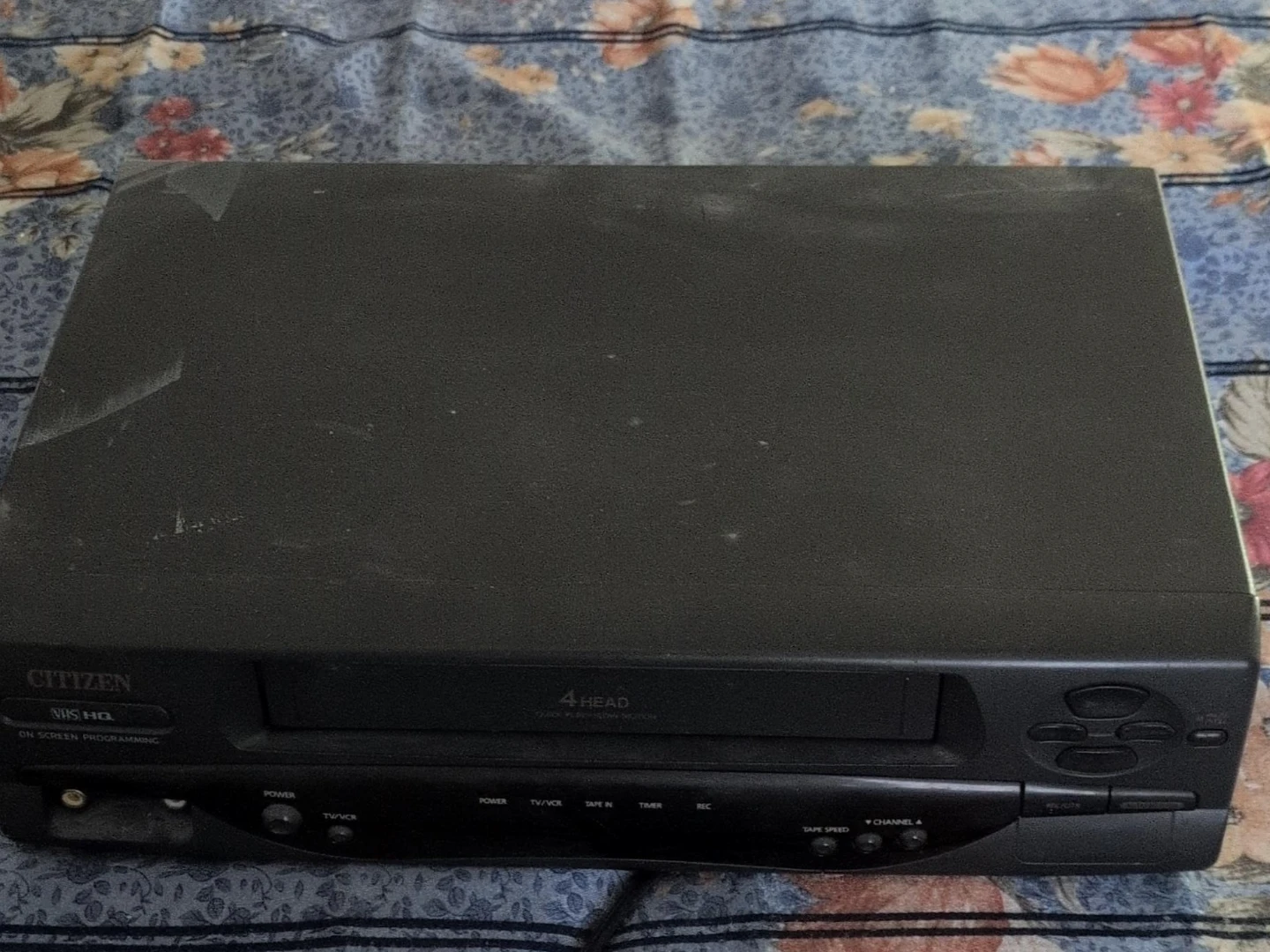 Citizen VHS HQ 4 Head VCR