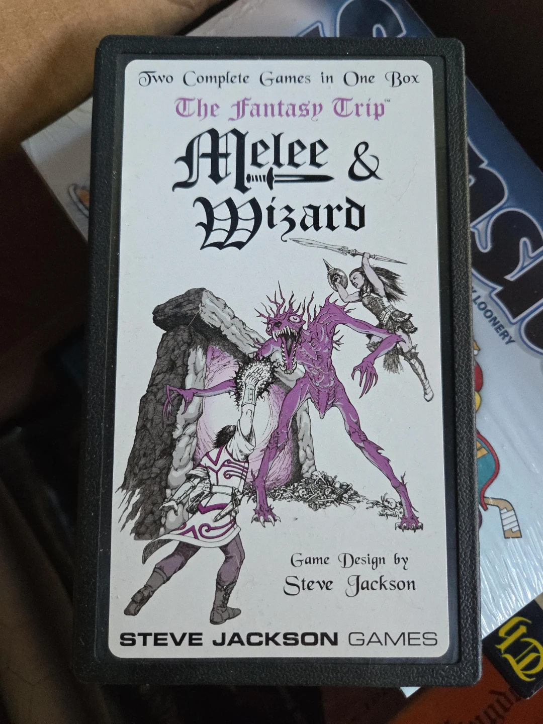 The Fantasy Trip Melee & Wizard Game PLUS game mats.