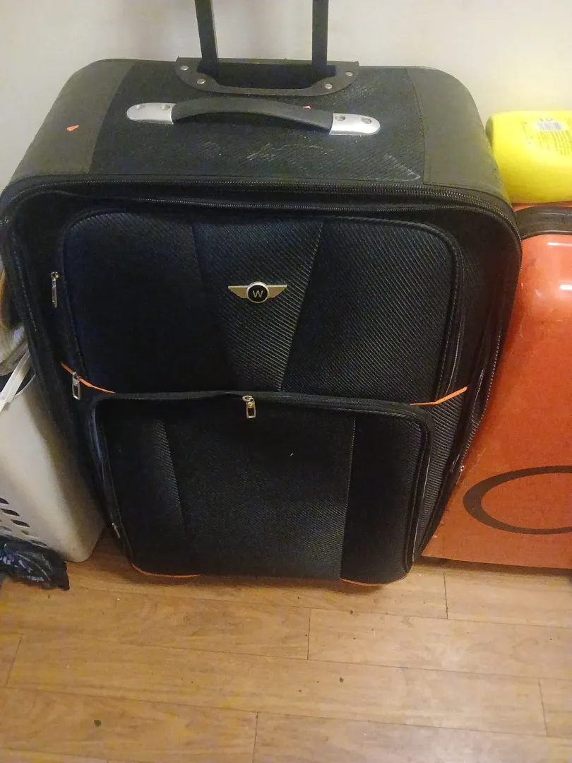 Black Wheeled Suitcase