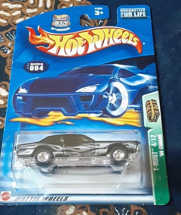 Hot Wheels T-Hunt '68 Cougar 4/12 Collector No. 004