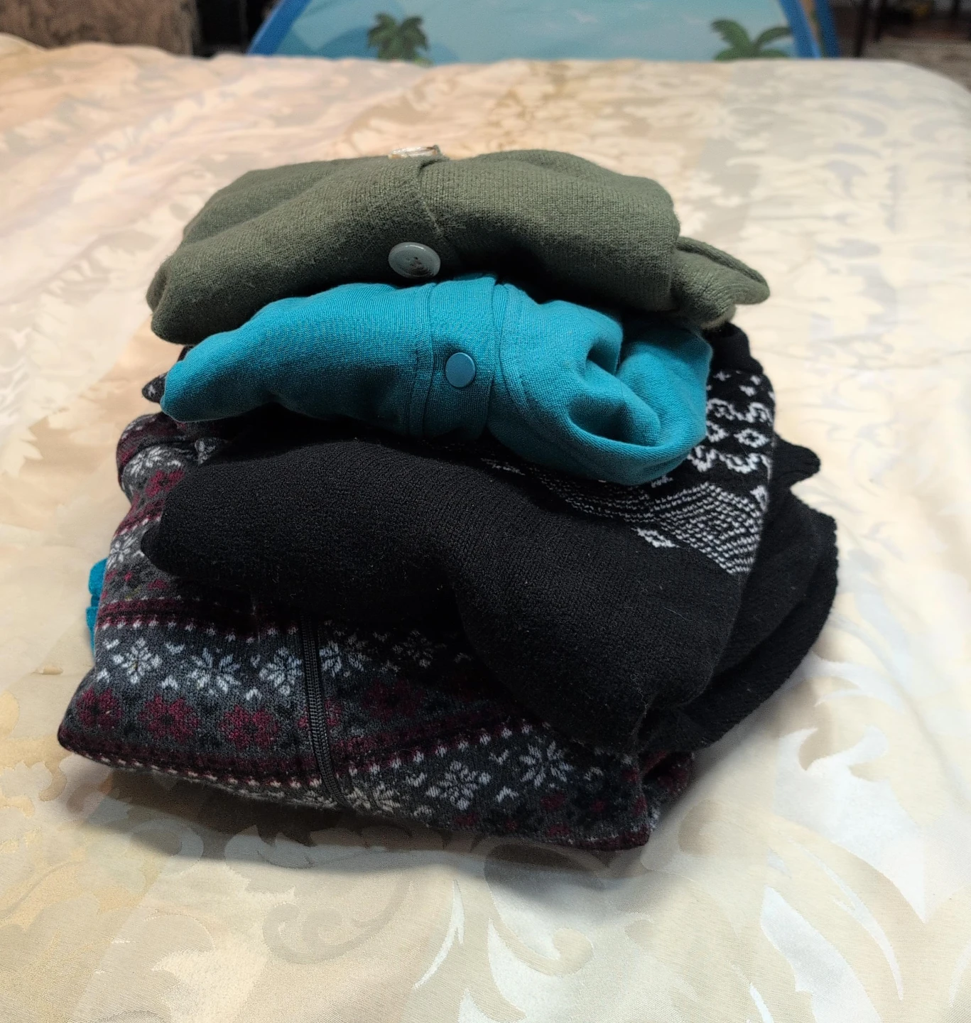 Stack of Fleece Jackets $15 all