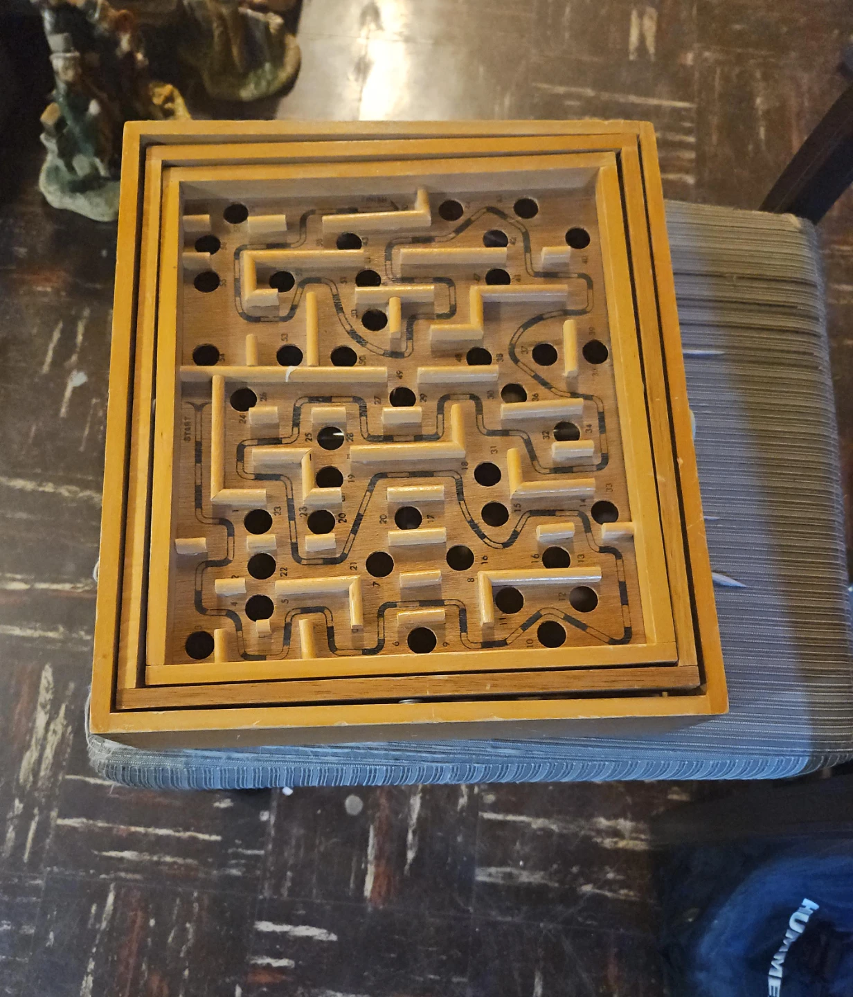 Wooden Marble Maze Game - photo 2