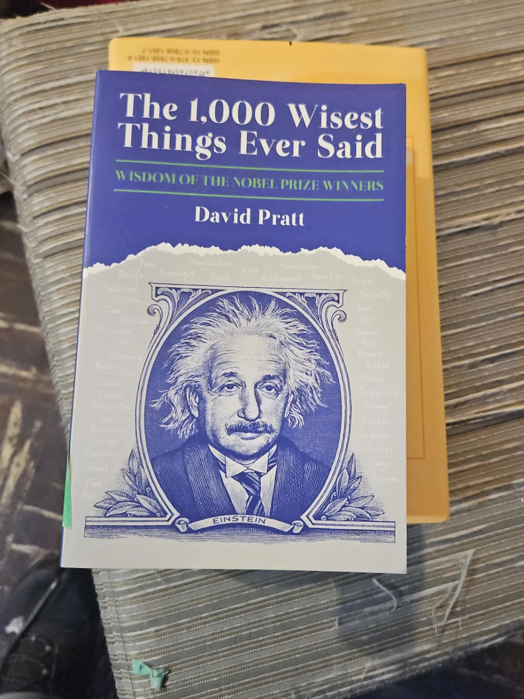 The 1,000 Wisest Things Ever Said by David Pratt Book