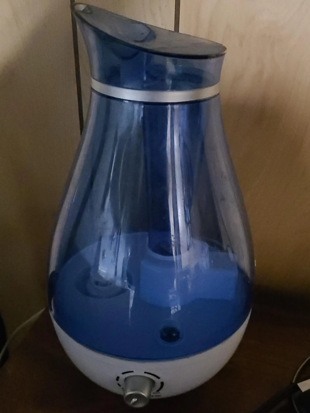 Blue and White Humidifier
