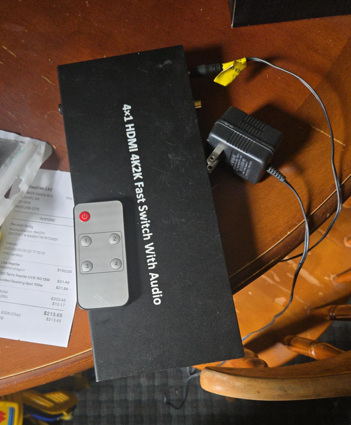 4x1 HDMI 4K Fast Switch With Audio - photo 2