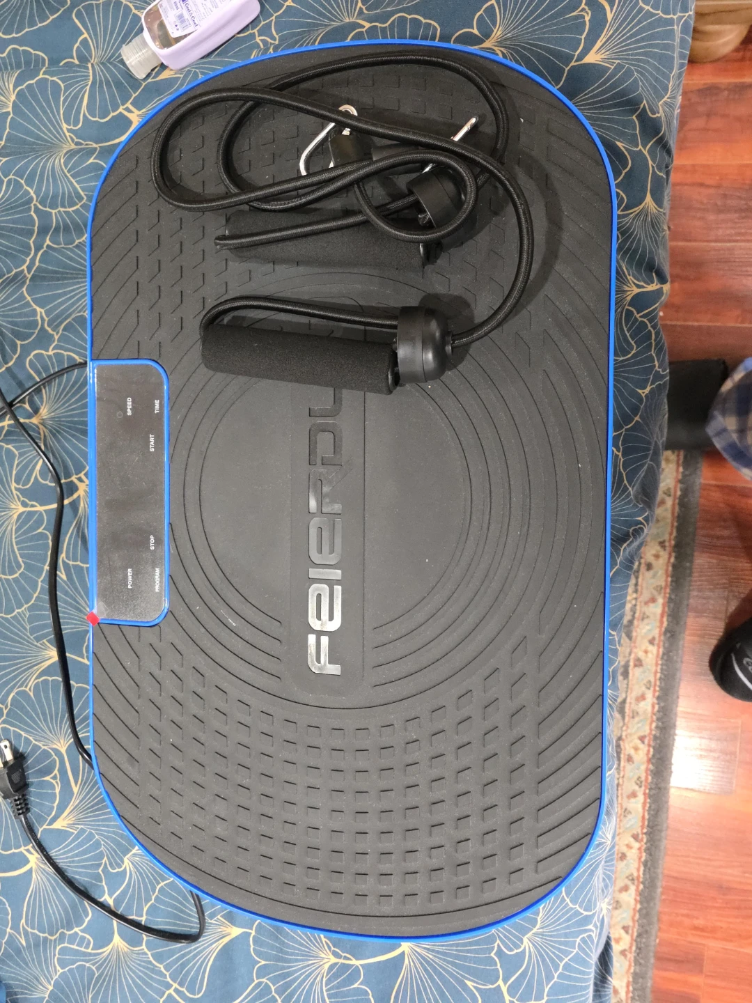 FeierPU Vibration Plate Machine with Resistance Bands