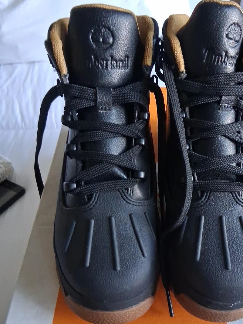 Timberland Black Leather Boots