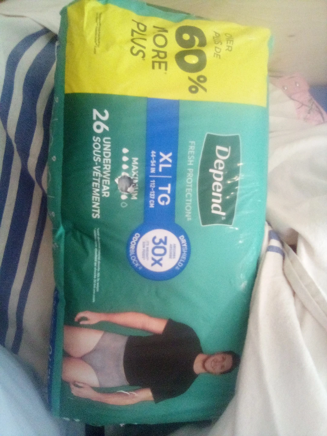 Depend Fresh Protection XL Underwear - 26 Count