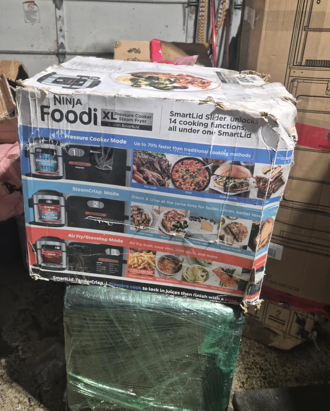 Ninja Foodi XL Pressure Cooker Steam Fryer with SmartLid