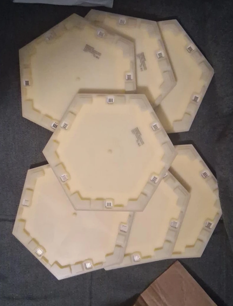 Hexagon Light Panels (Set of 6)