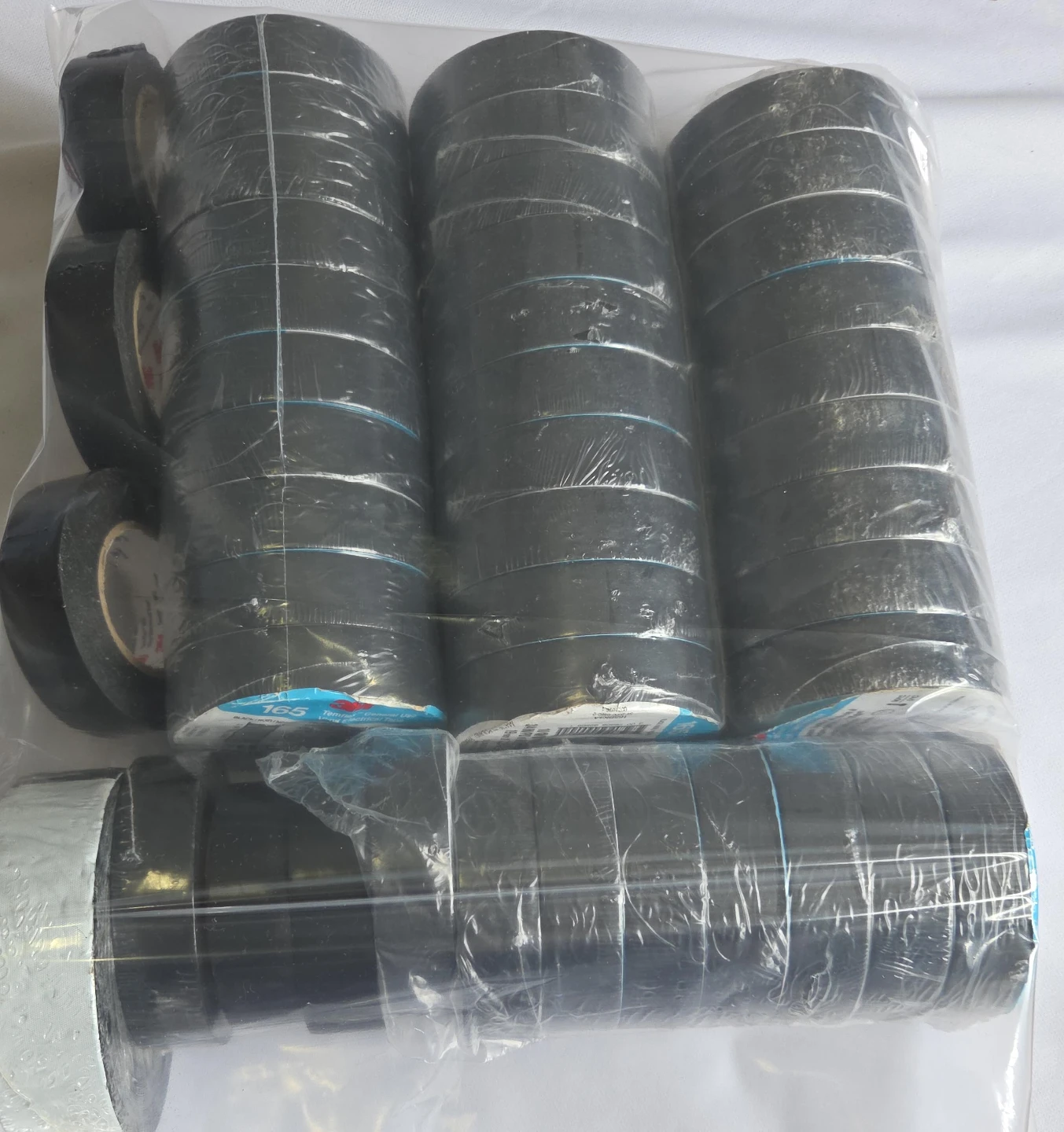 3M Temflex 165 General Use Vinyl Electrical Tape - Black - photo 2