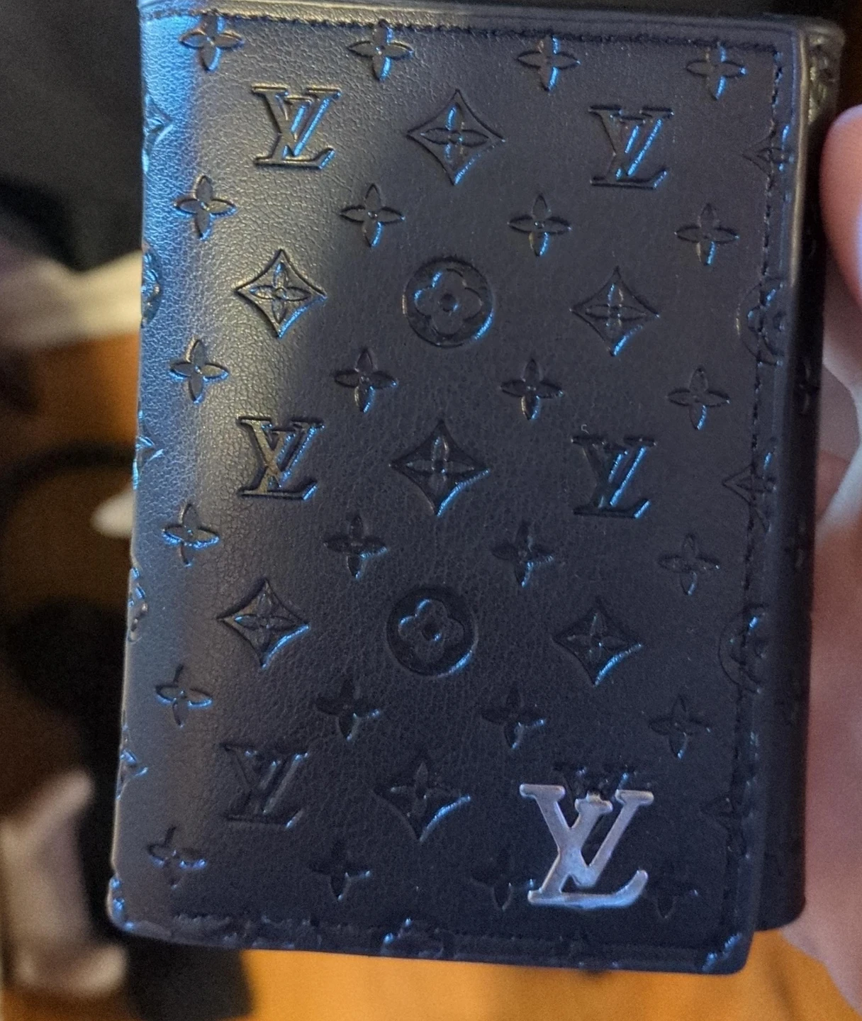 Louis Vuitton Black Monogram Wallet
