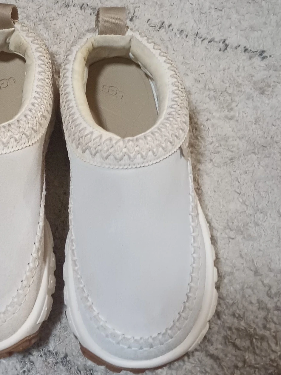 UGG White Slip-On Shoes