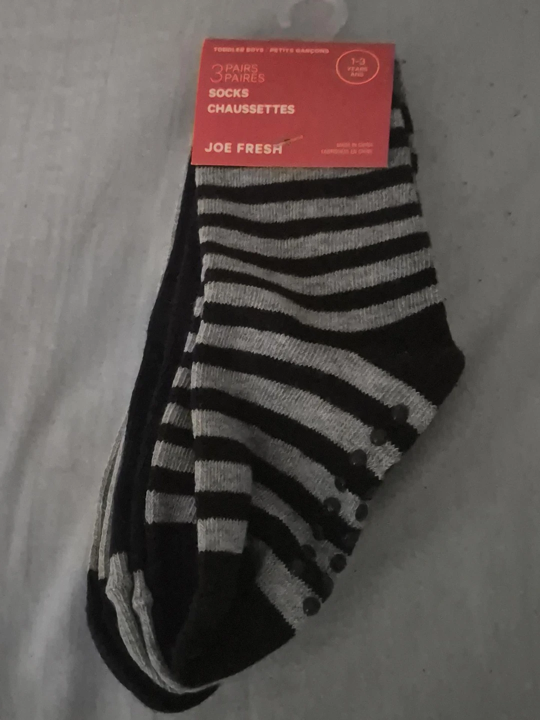 Joe Fresh Toddler Boys Socks (3 Pairs)