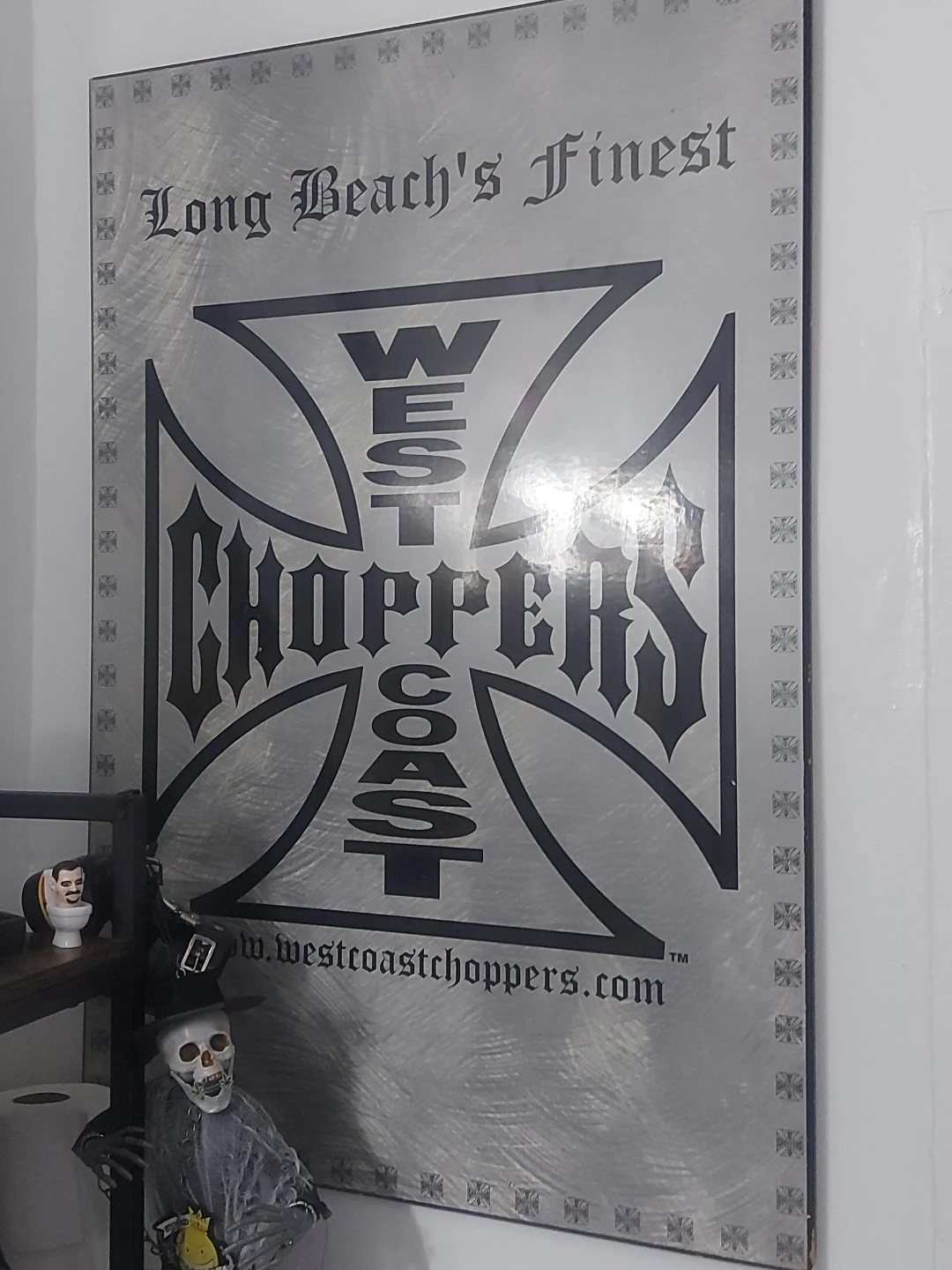 West Coast Choppers plaque