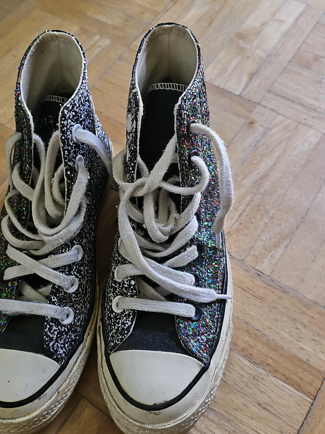 Converse Chuck Taylor All Star Glitter High Top Sneakers