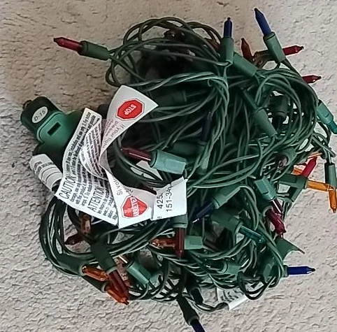 String of Multi-Colored Lights