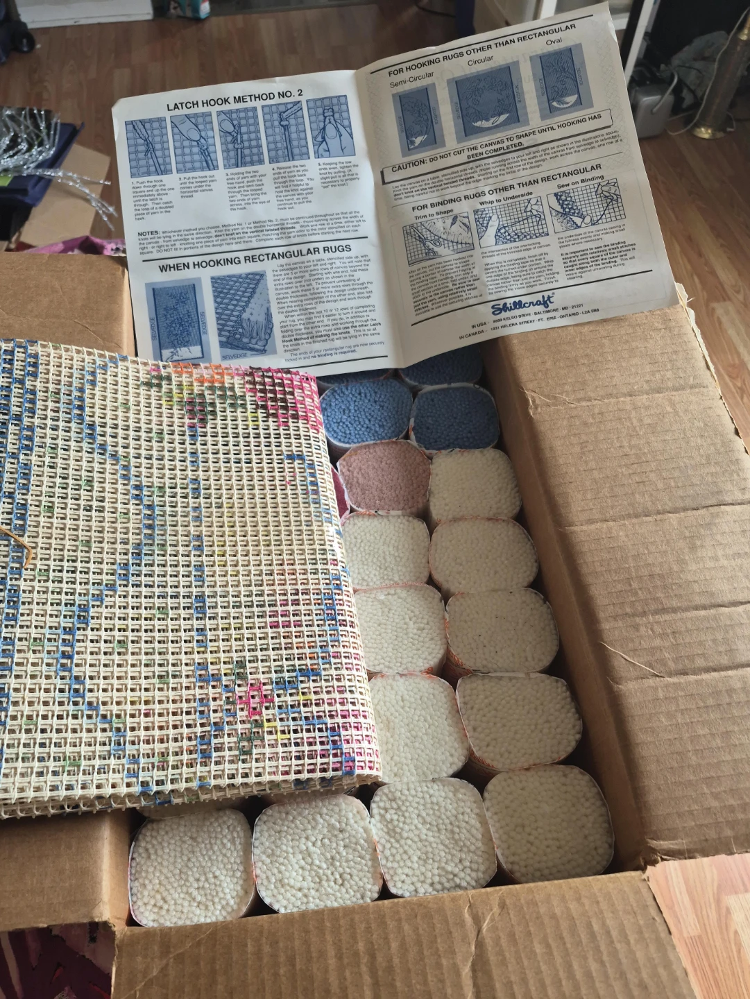 Shillcraft Latch Hook Rug Kit